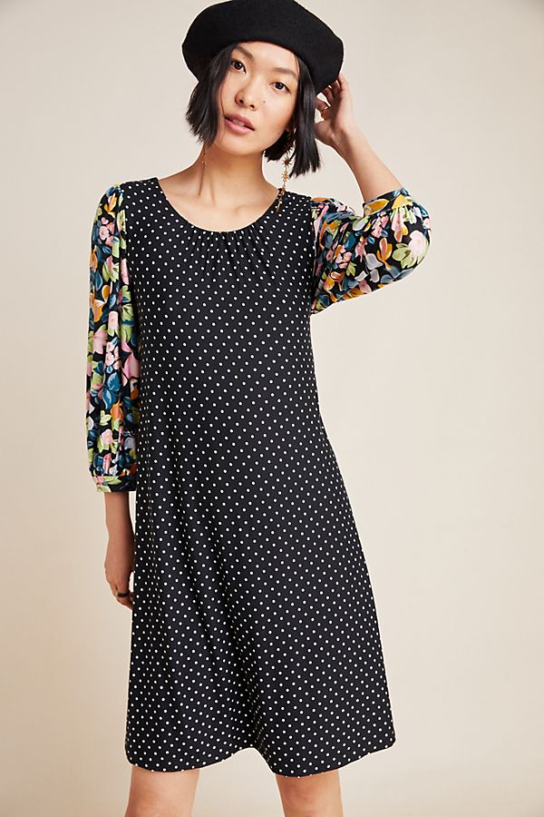 Slide View: 1: Sawyer Balloon-Sleeved Tunic