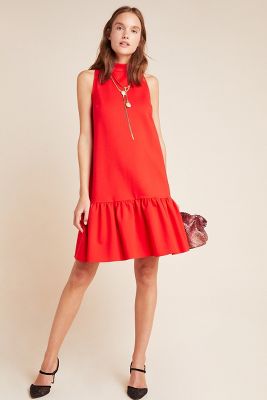 anthropologie swing dress