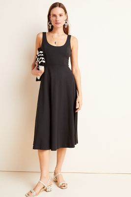 anthropologie little black dress