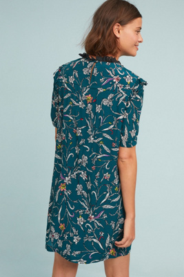 ines floral tunic dress