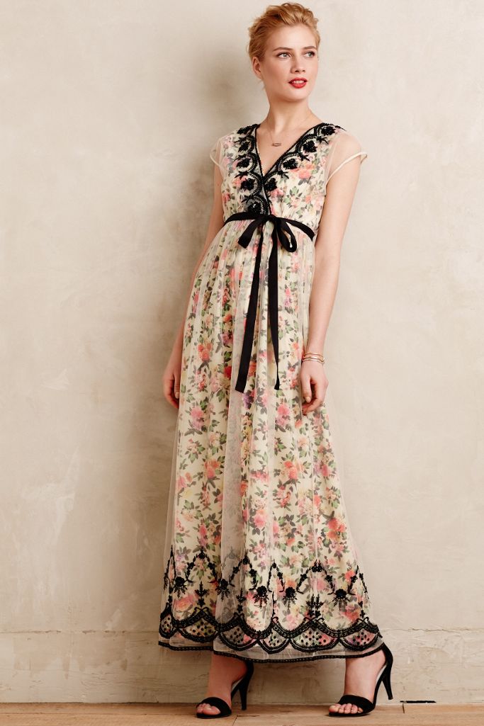 Glasshouse Maxi Dress Anthropologie
