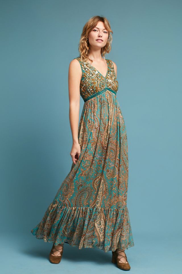 summer dress brown