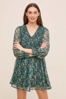 anthropologie mini dress