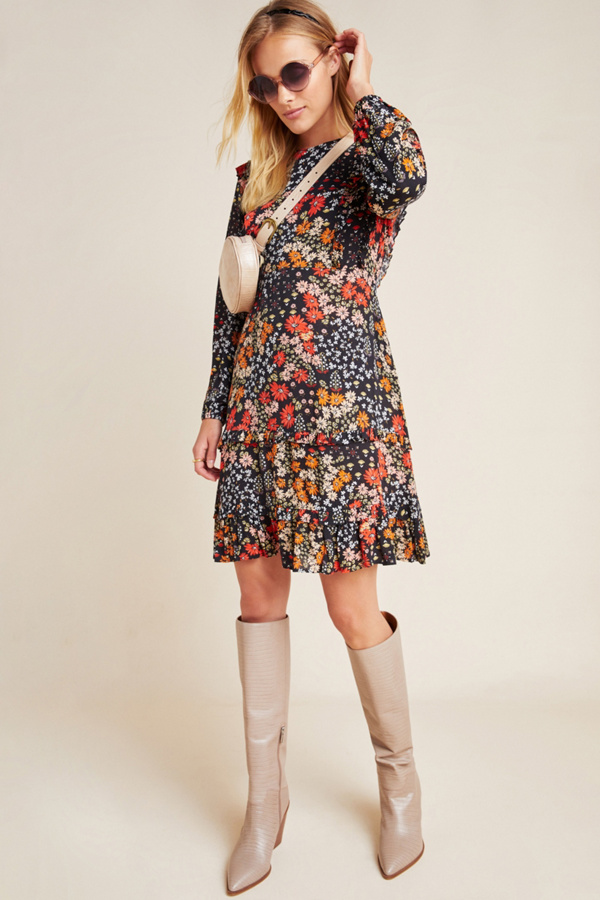 Kachel Gula Floral-Print Dress | Anthropologie UK