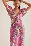 Thumbnail View 3: Robe Longue En Lin Manches Papillon Par Anthropologie