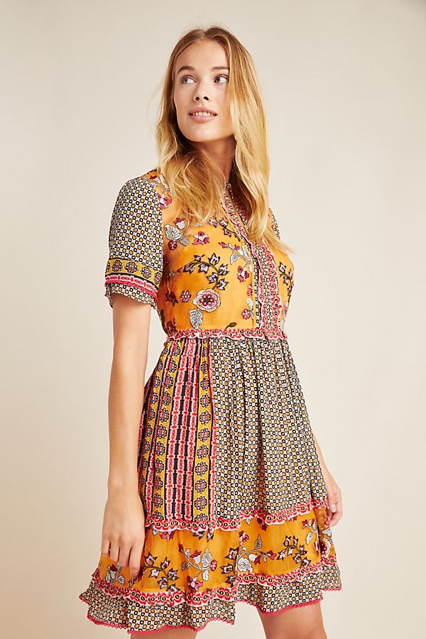 Slide View: 1: Carmel Embroidered Tunic