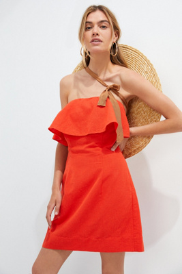 Strapless Mini Dress | Anthropologie