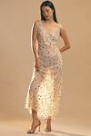 Thumbnail View 1: Let Me Be Bejeweled Mesh Maxi Dress