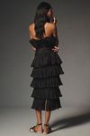 Thumbnail View 3: ELLIATT Maya Strapless Ruffle Midi Dress