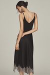 Thumbnail View 3: Bl-nk Hector Side-Slit Slip Midi Dress