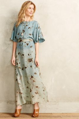 anthropologie kimono dress