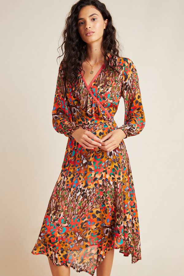 Jenny Maxi Wrap Dress | Anthropologie