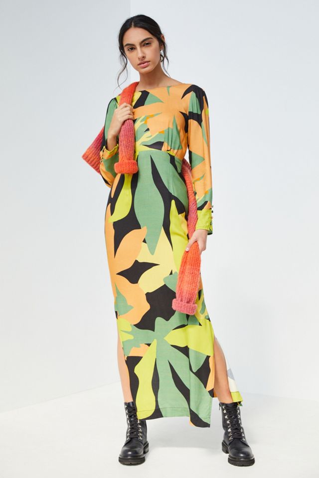 注目 Knit Quilted Bl Nk Maxi Anthropologie ワンピース Dress レディースファッション Buy