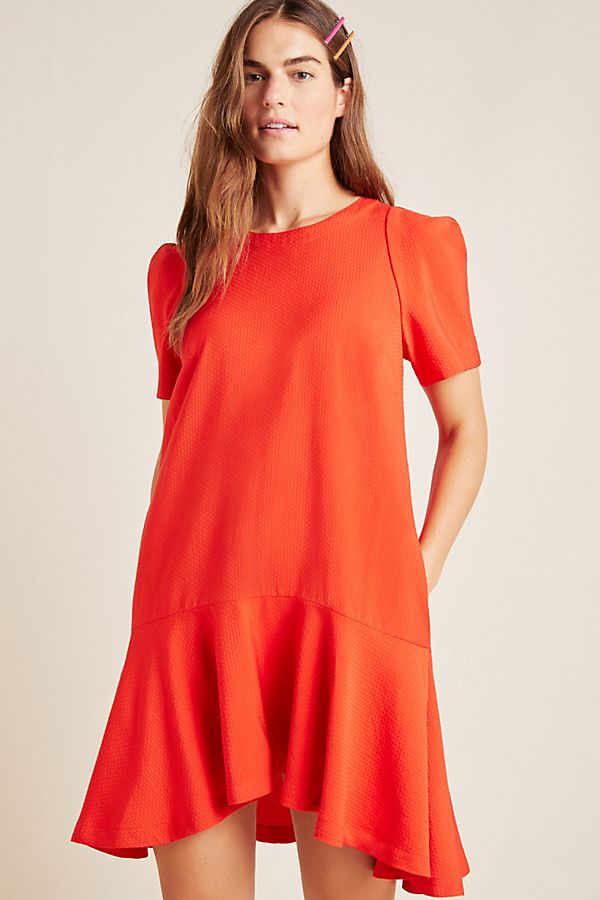 Slide View: 1: Rousseau Flounced Mini Dress