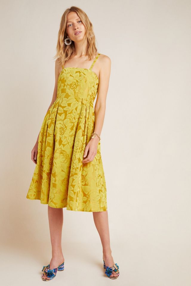 Maeve Jonquil Midi Dress Anthropologie