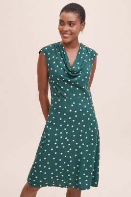 green polka dot dress uk