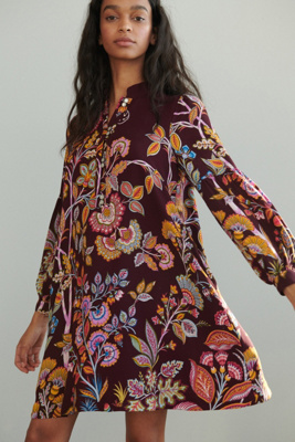 anthropologie tunic dress