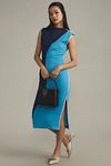 Thumbnail View 1: Maeve Sleeveless Colourblock Midi Dress