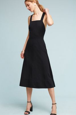 anthropologie silk dress