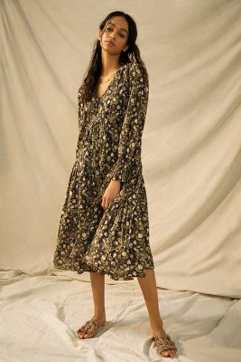 anthropologie odette dress