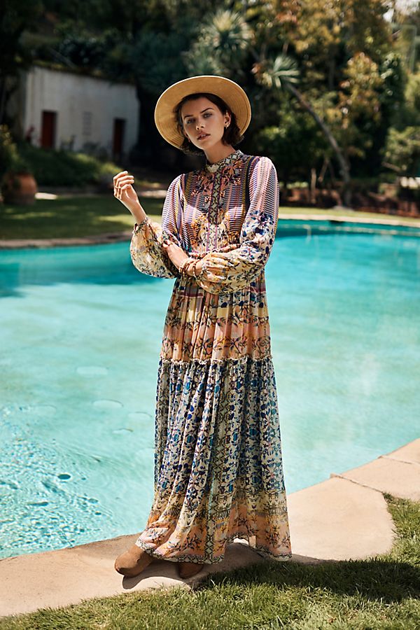 Slide View: 1: Anastasia Maxi Dress