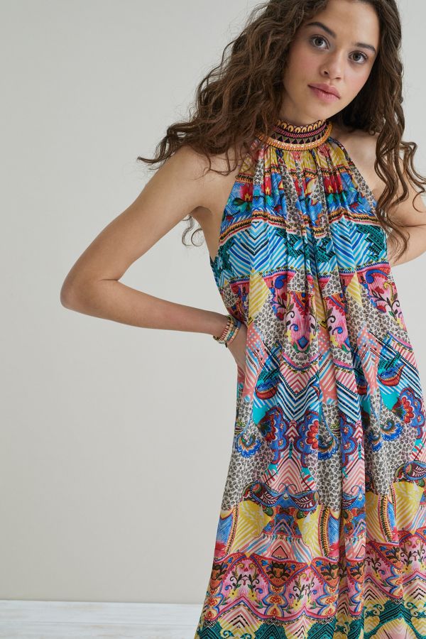 Bhanuni by Jyoti Halterneck Maxi Dress | Anthropologie UK