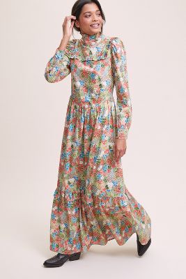 wedding guest maxi dress uk