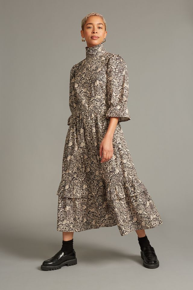 Meadows Clematis Midi Dress | Anthropologie UK