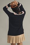 Thumbnail View 2: English Factory Long-Sleeve V-Neck Twofer Sweater Mini Dress