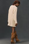 Thumbnail View 2: English Factory Long-Sleeve Cable Knit Mini Dress