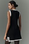 Thumbnail View 3: English Factory Sleeveless Tie-Neck Shift Mini Dress