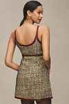 Thumbnail View 2: English Factory Sleeveless Scoop-Neck Tweed Mini Dress