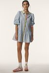 Thumbnail View 4: English Factory Long-Sleeve Mini Shirt Dress