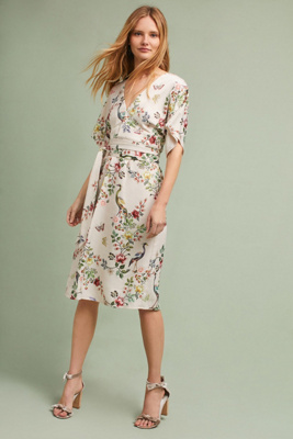 anthropologie kimono dress