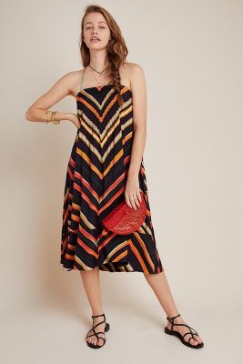 anthropologie slip dress