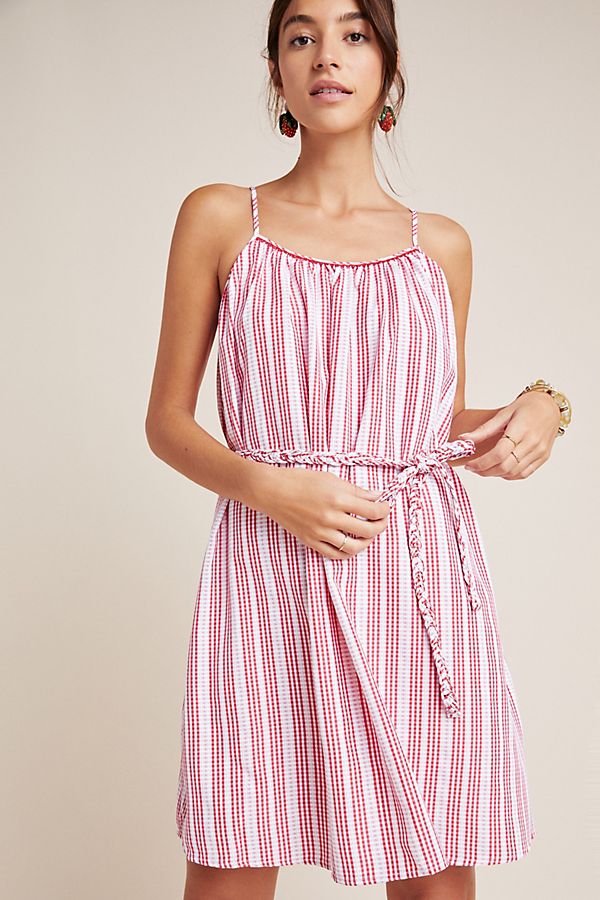 Slide View: 1: Lucerne Gingham Mini Dress