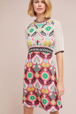 anthropologie knit dress