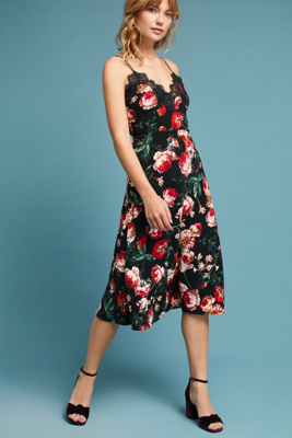 slip dress anthropologie