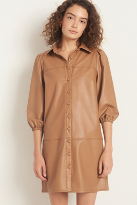 tan tunic dress