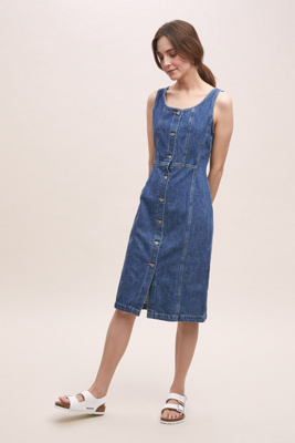 anthropologie denim dress