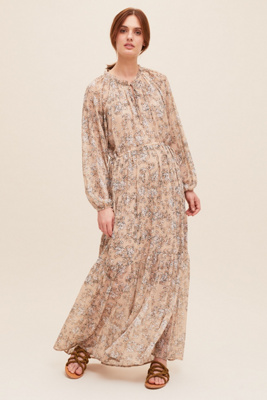 maxi floral dresses uk
