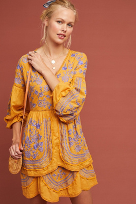 anthropologie tunic dress