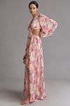 Thumbnail View 4: ASTR The Label Revery Long-Sleeve Cutout Maxi Dress