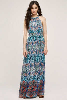 anthropologie maxi dress