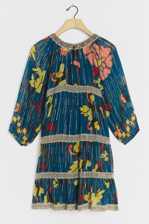 Eulalia Shimmer Tunic Dress | Anthropologie UK