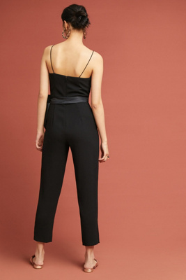 ml monique lhuillier jumpsuit with bow