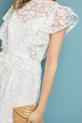 ml monique lhuillier porcia lace dress