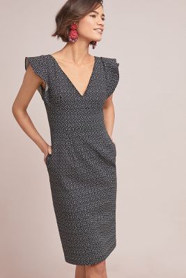 monique lhuillier polka dot dress