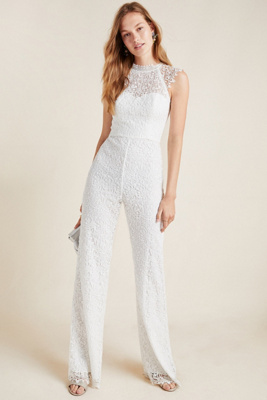 ml monique lhuillier jumpsuit with bow