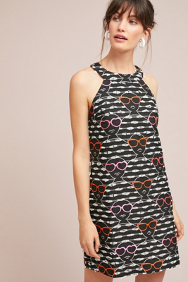 anthropologie shift dress